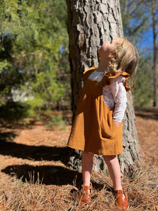 Opal Dress In Pumpkin