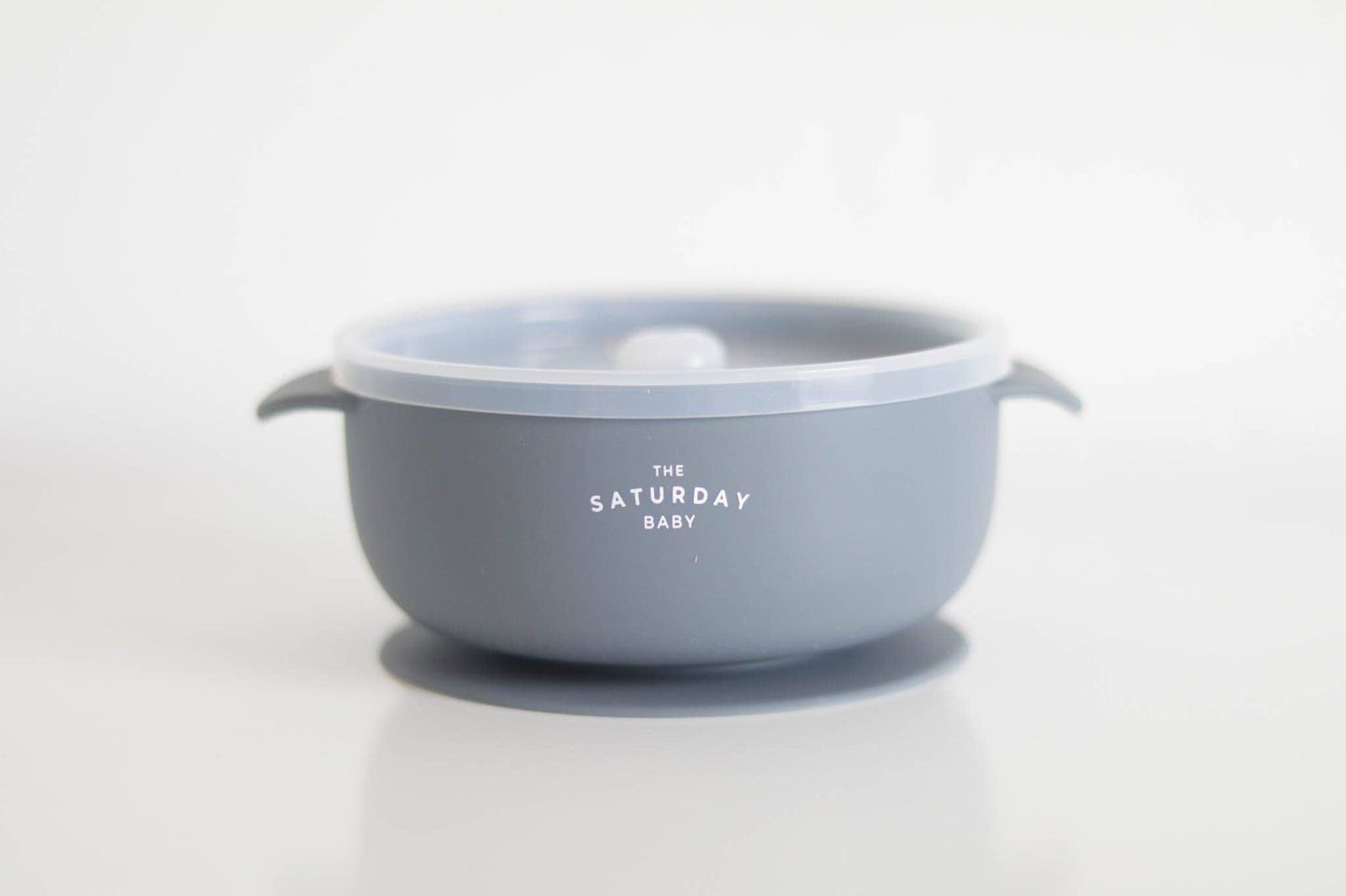 The Saturday Baby Suction Bowl With Lid | Multiple Colors