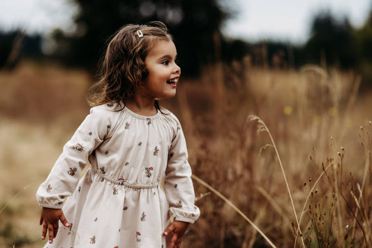 Raglan Ruff Dress