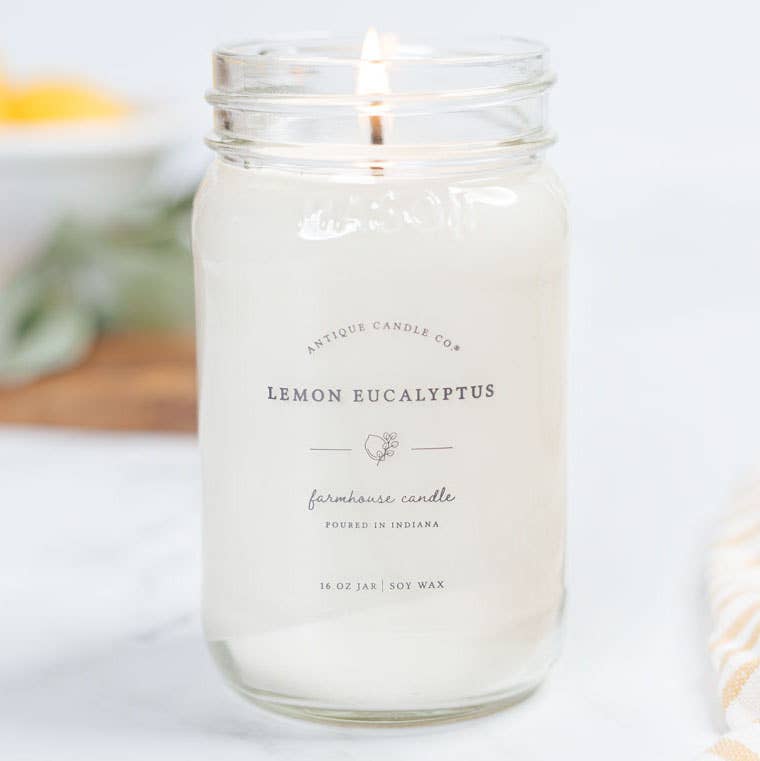 Antique Candle Co. Candle | Lemon Eucalyptus
