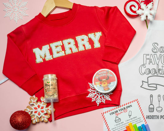 "Merry" Kids' Sweatshirt