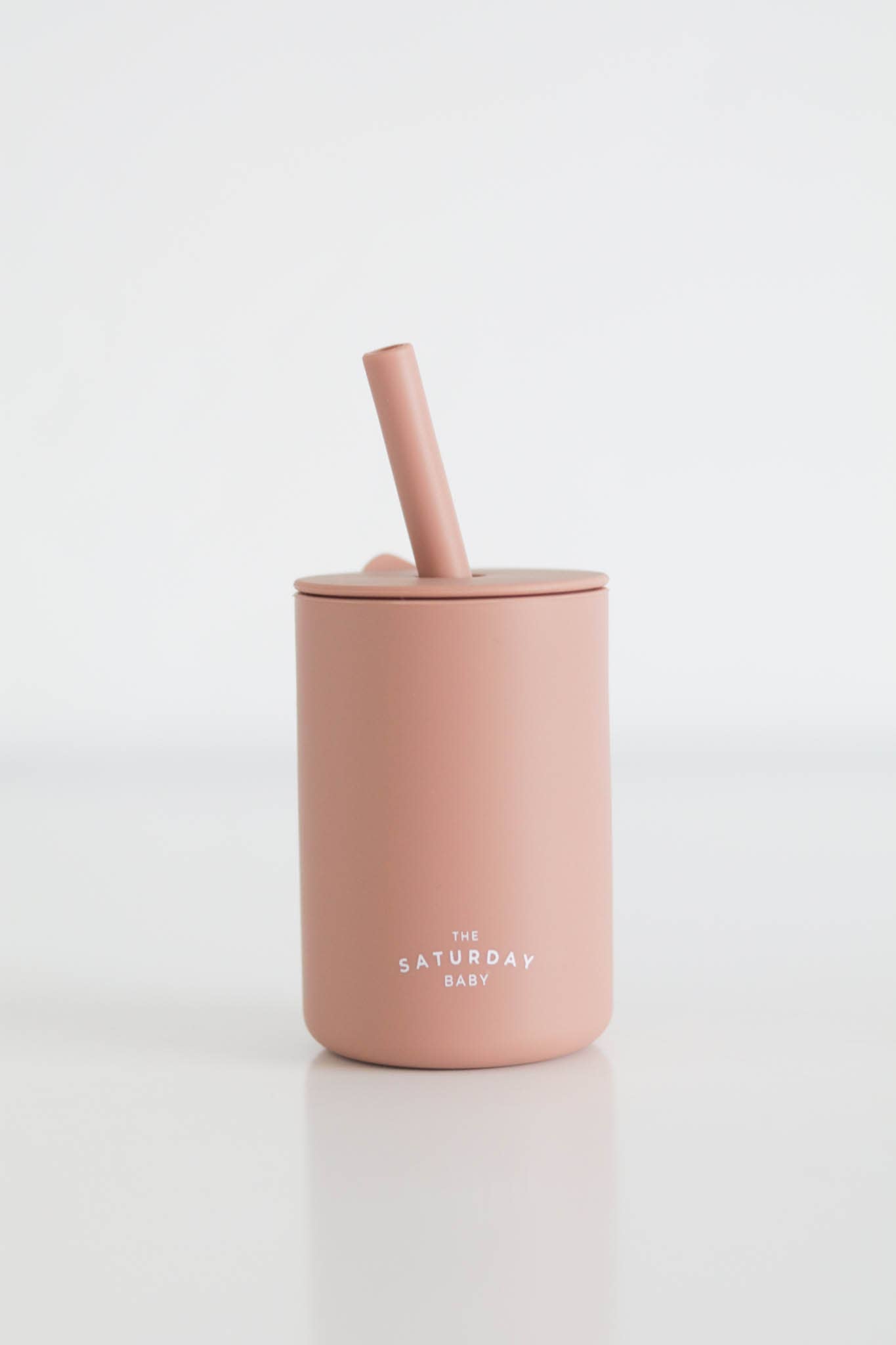 The Saturday Baby Silicone Straw Cup | Multiple Colors