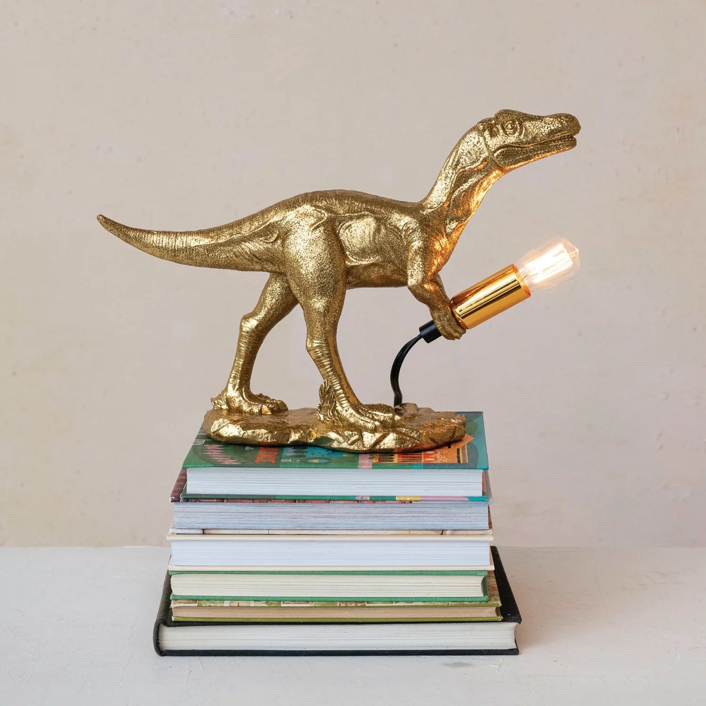 Resin Dinosaur Table Lamp