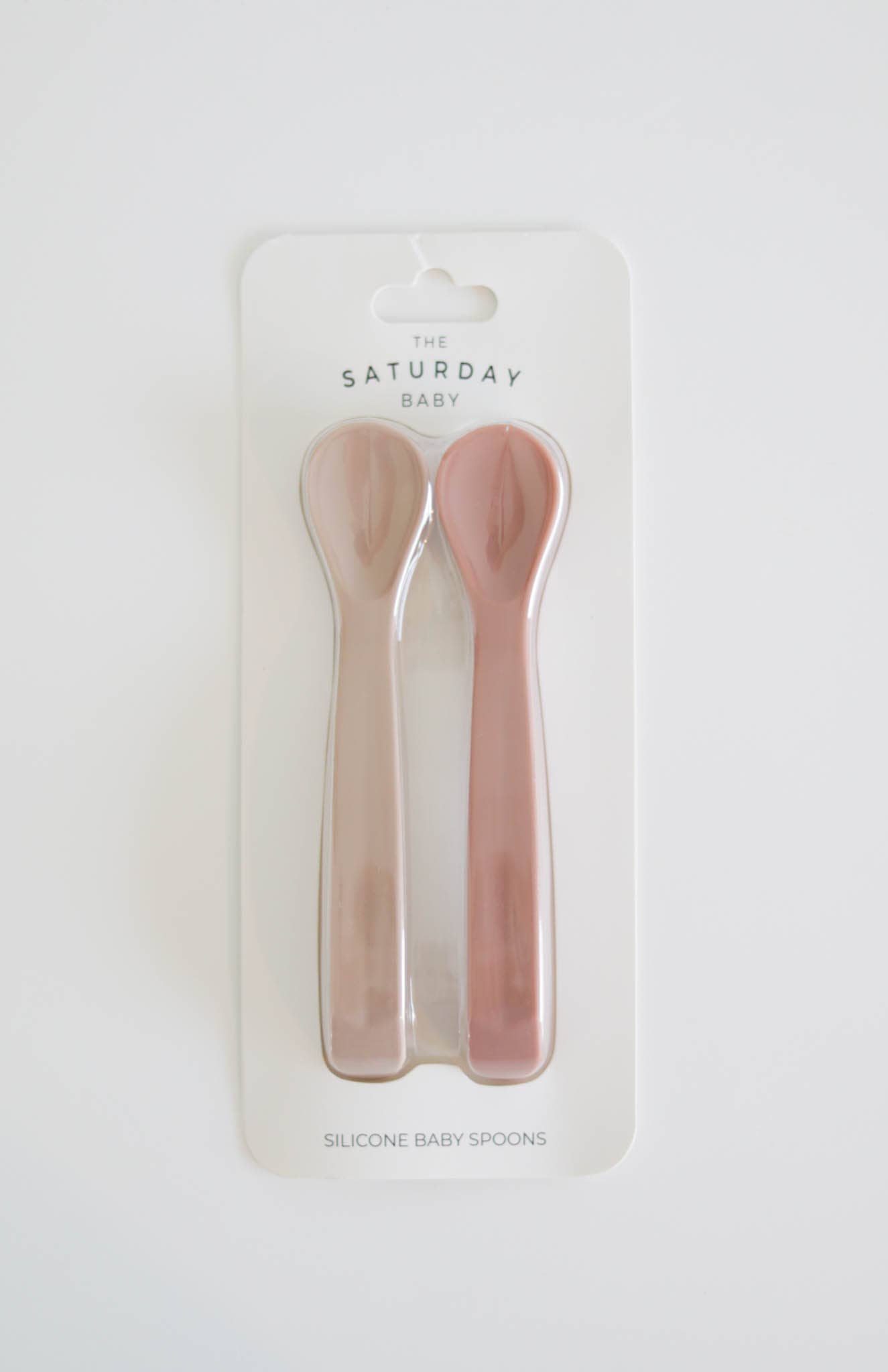 The Saturday Baby Silicone Spoon Set | Multiple Colors